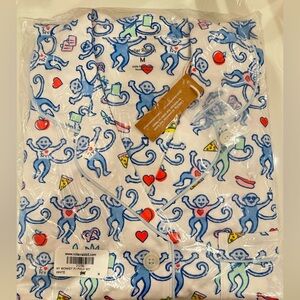 Roller Rabbit NYC Monkey Print Pajama Set